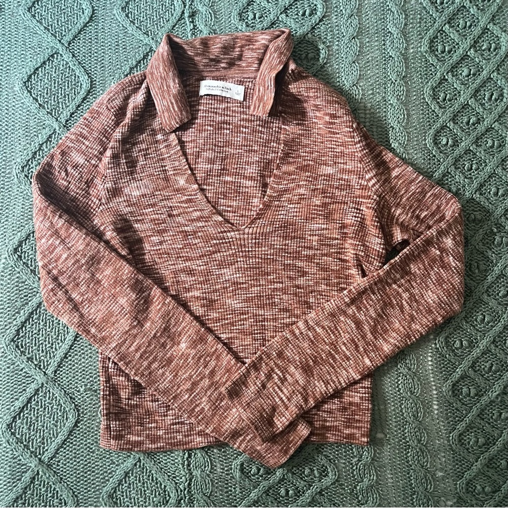 Abercrombie Striped Polo